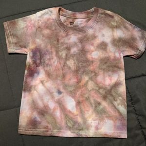 Tie dye toddlers t shirt